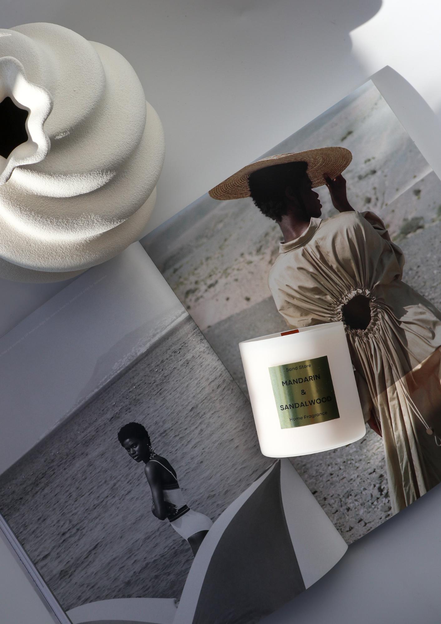 Mandarin & Sandalwood Candle