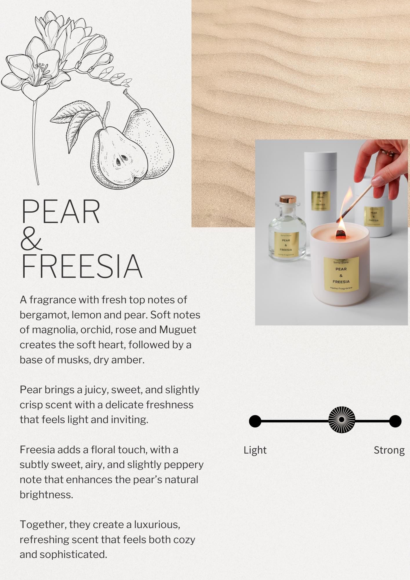 Pear & Freesia Candle