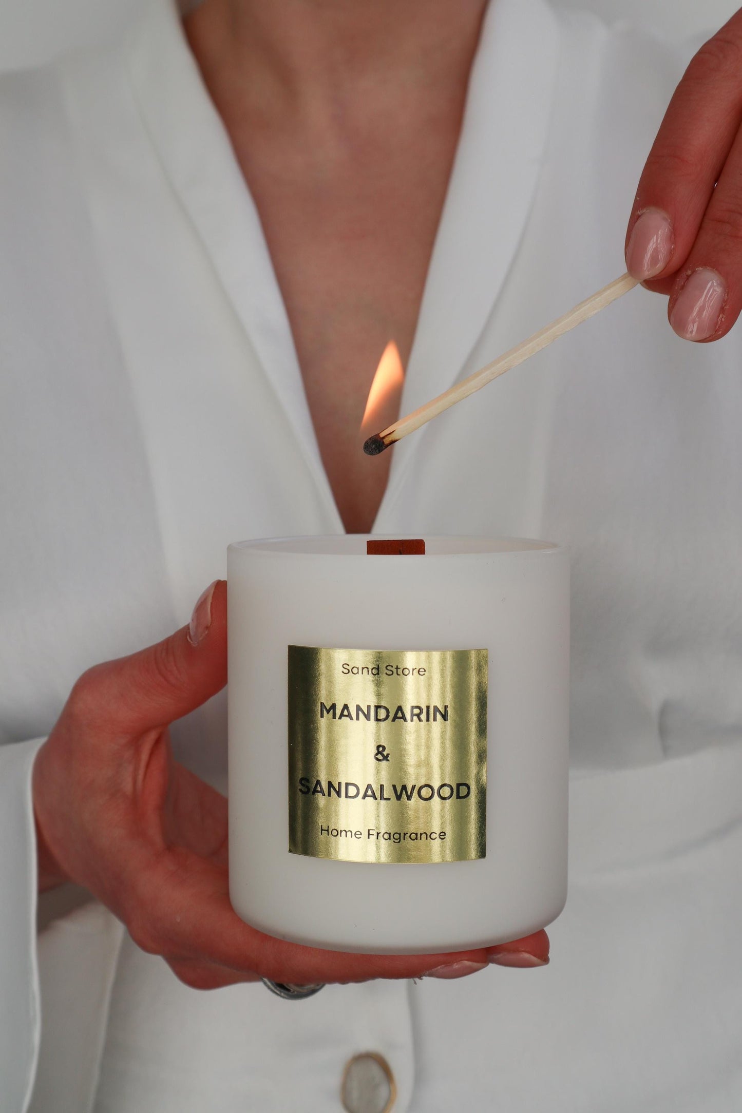 Mandarin & Sandalwood Candle