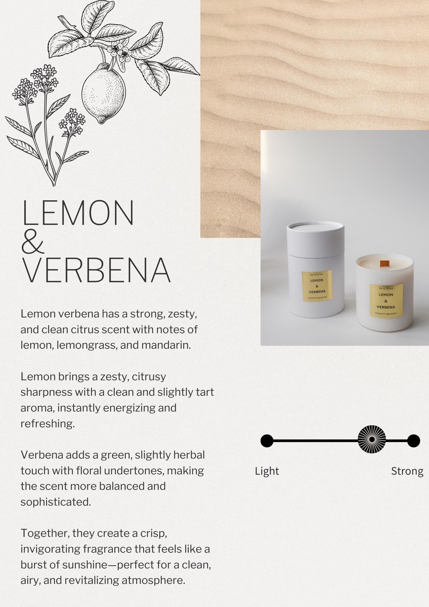 Lemon & Verbena Candle