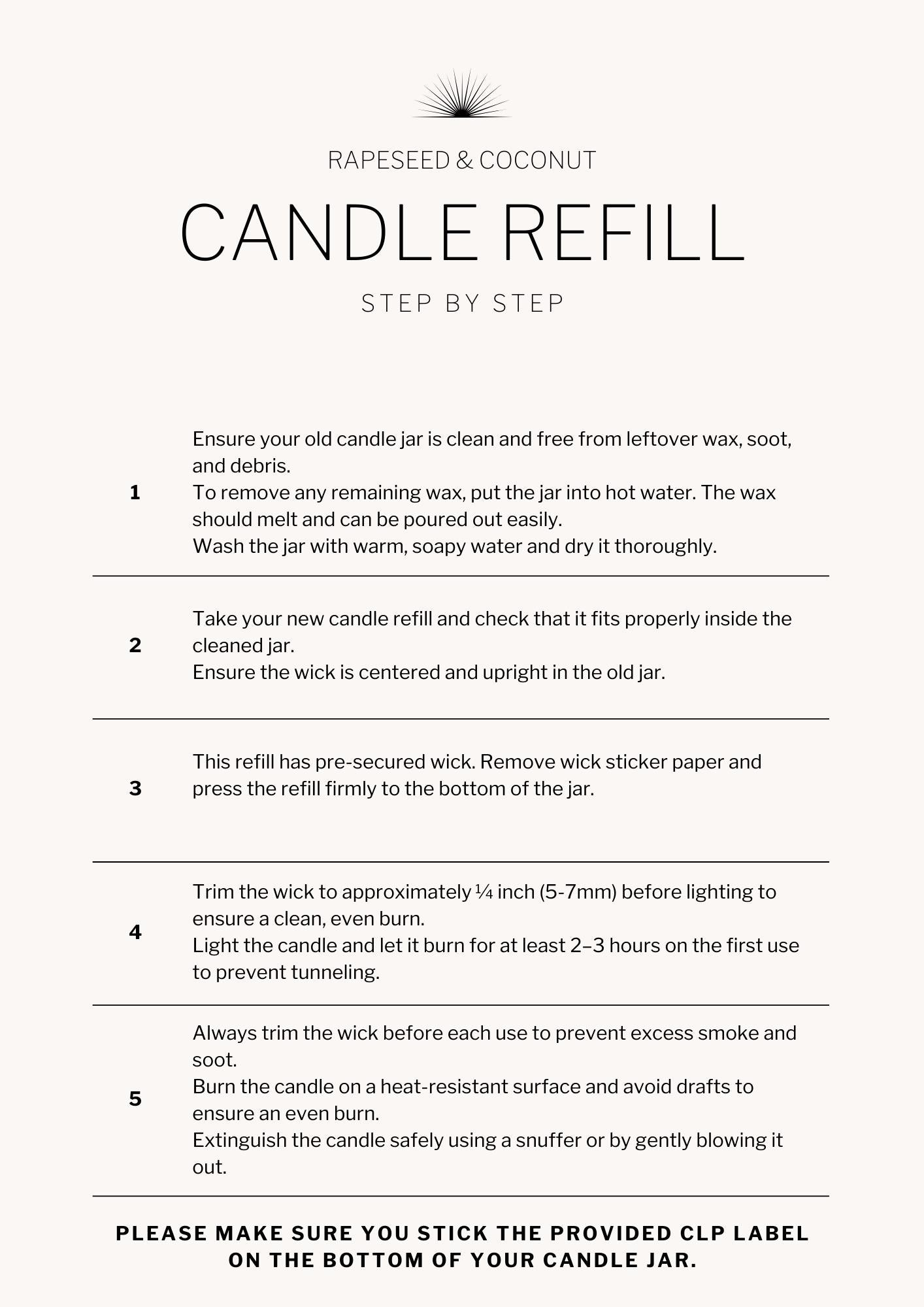 Candle Refill