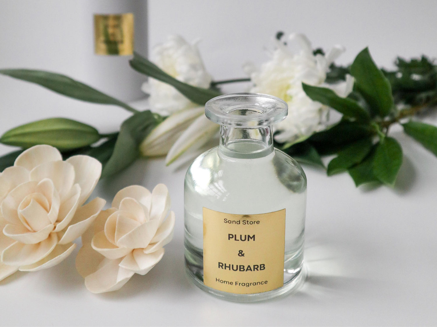 Plum & Rhubarb Flower Reed Diffuser