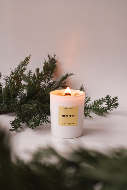 Gingerbread Candle
