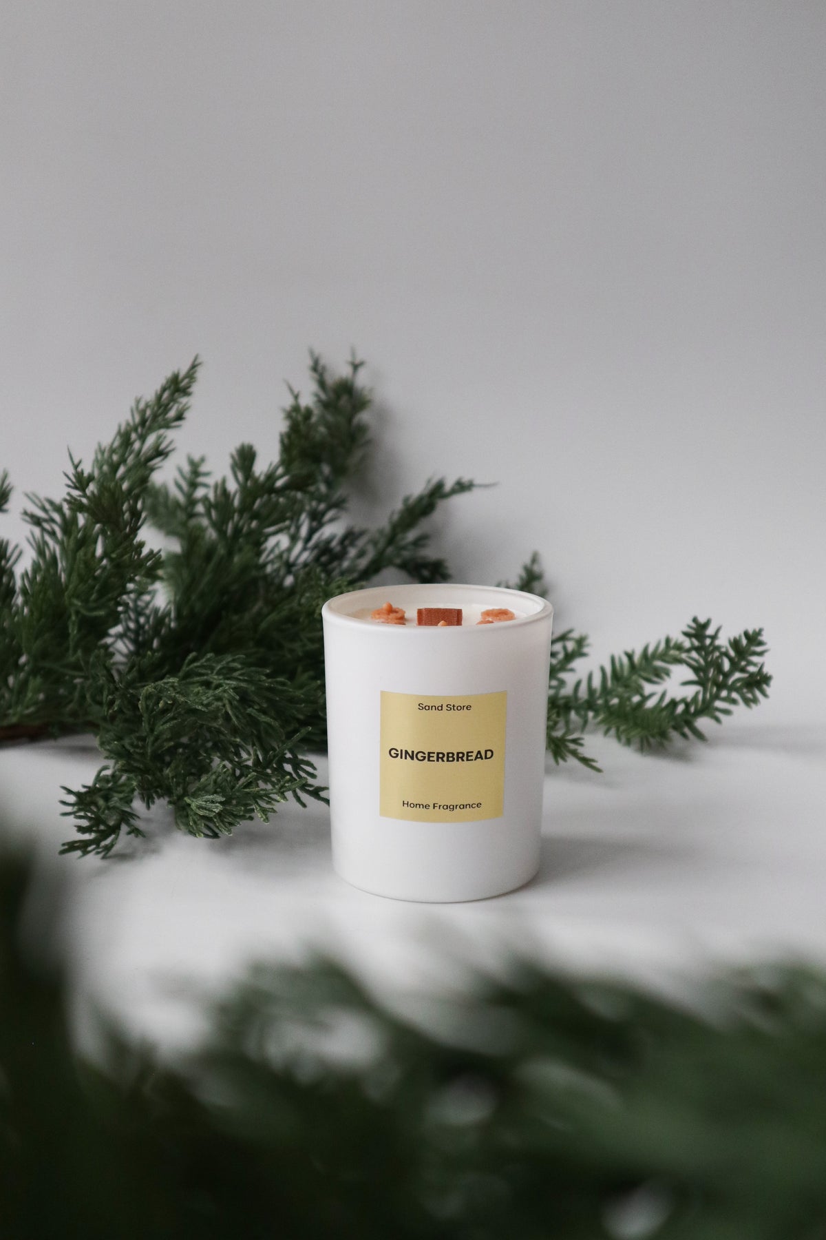 Gingerbread Candle