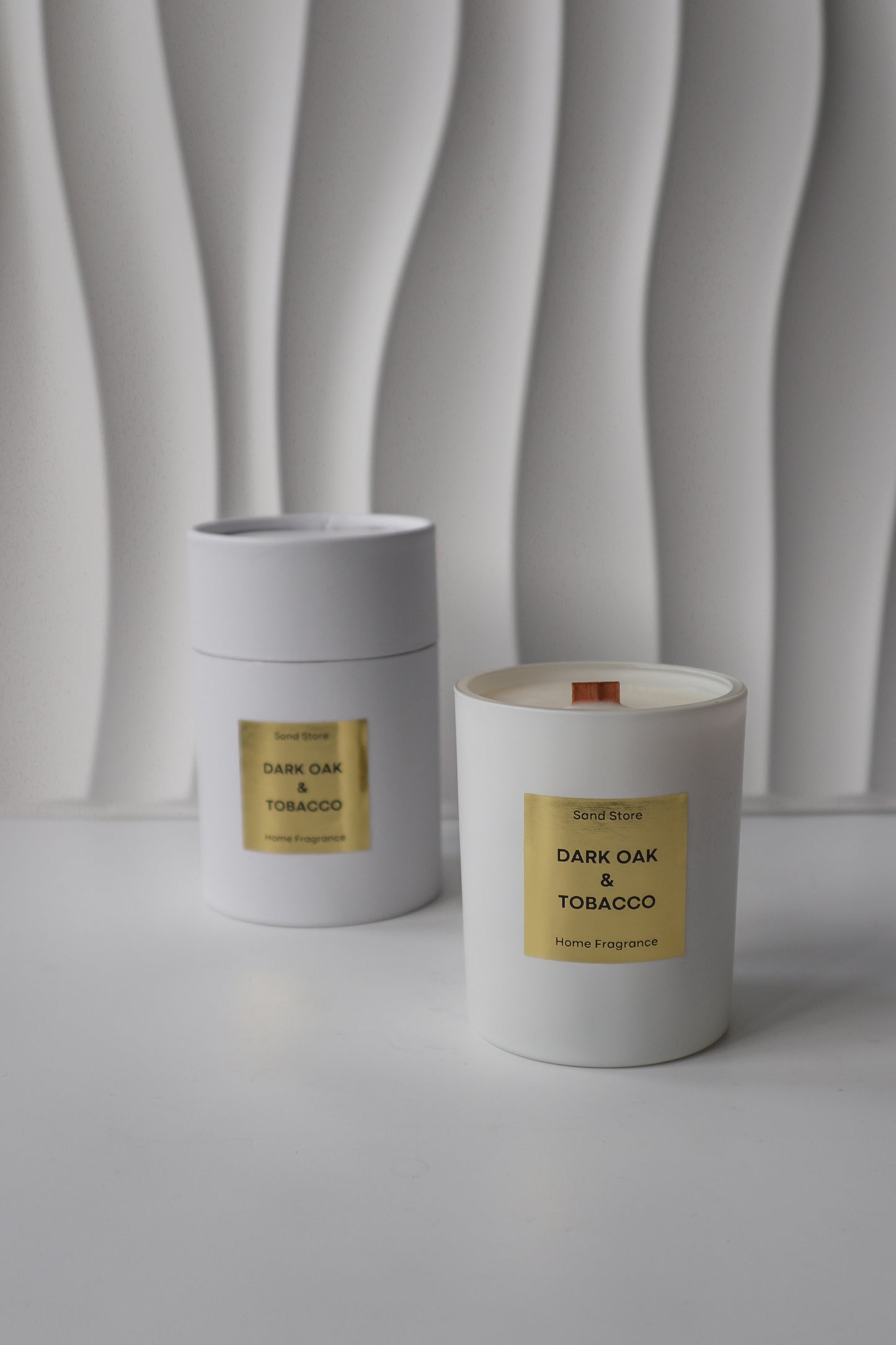 Dark Oak & Tobacco Candle