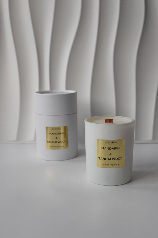 Mandarin & Sandalwood Candle